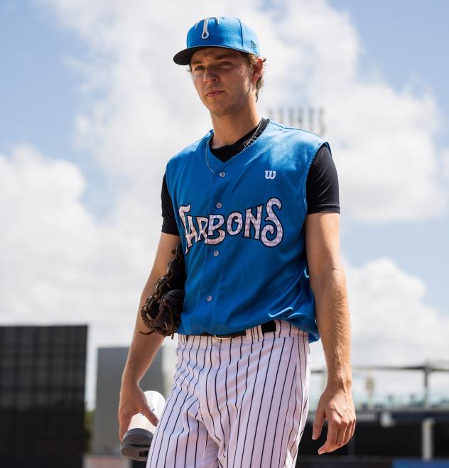 Tampa Tarpons pitcher Sebastian Keane