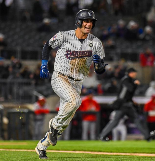 Somerset Patriots' Max Burt on game night