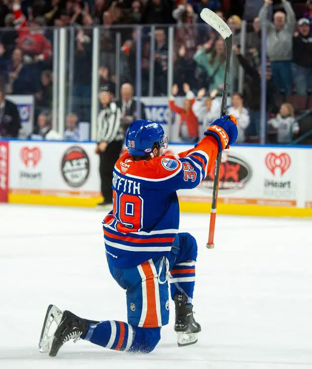 Seth Griffith of the Bakersfield Condors