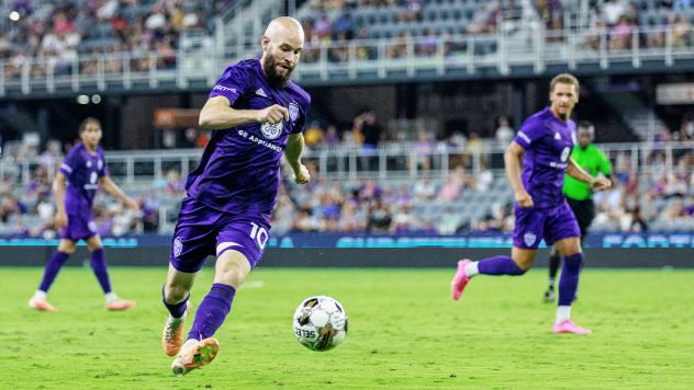 Louisville City FC forward Brian Ownby