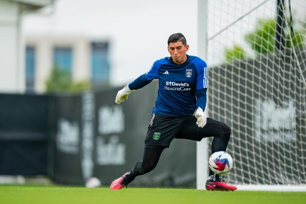 Goalkeeper Eric Lopez with Austin FC