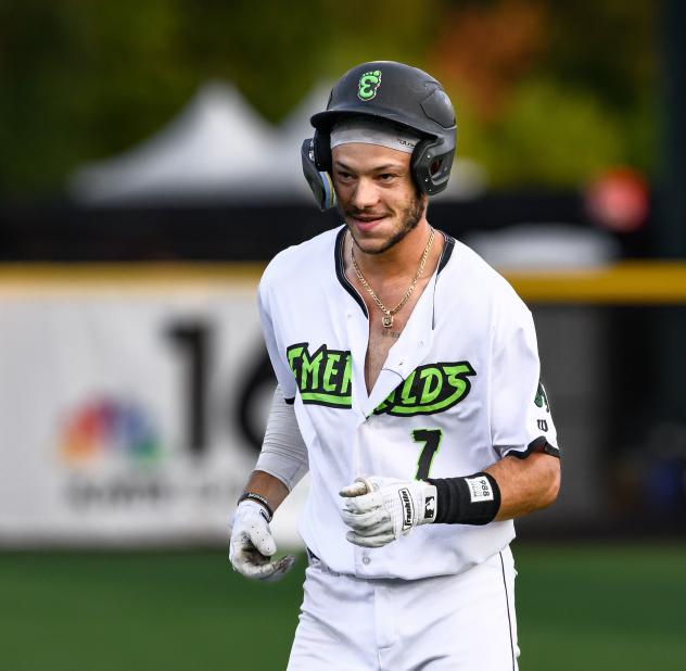 Eugene Emeralds outfielder Grant McCray
