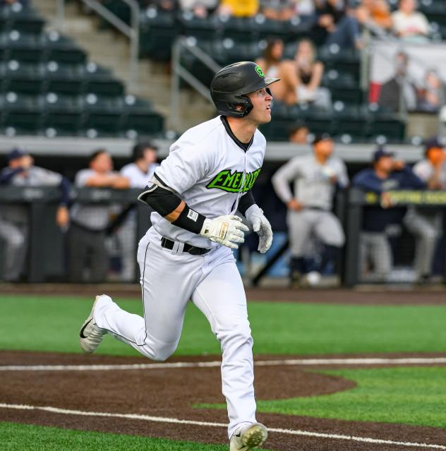 Eugene Emeralds watch a deep fly