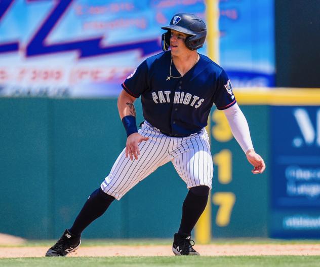 Somerset Patriots' Elijah Dunham on game night
