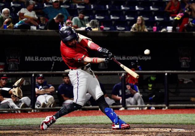 Pensacola Blue Wahoos in action
