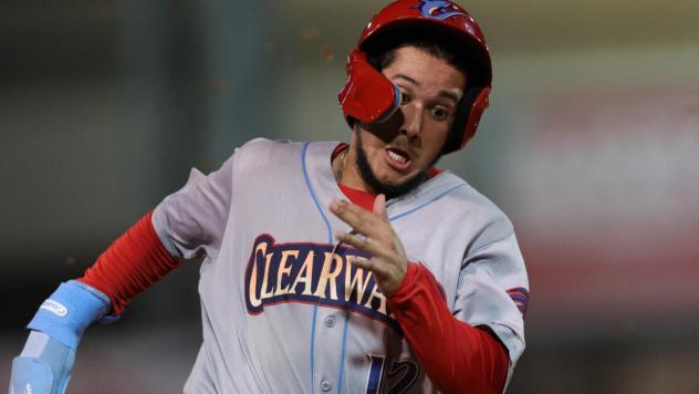 Clearwater Threshers motor around the bases