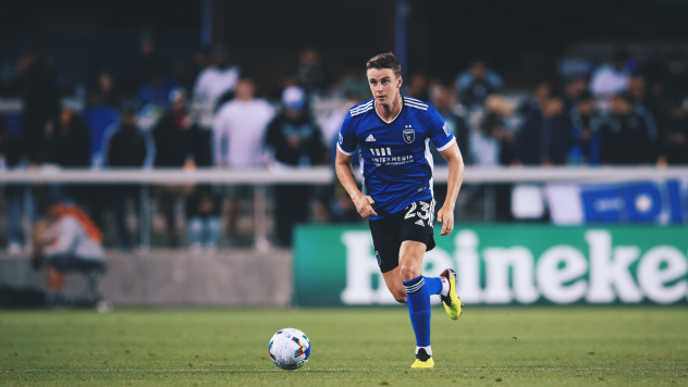 San Jose Earthquakes defender Oskar Ågren
