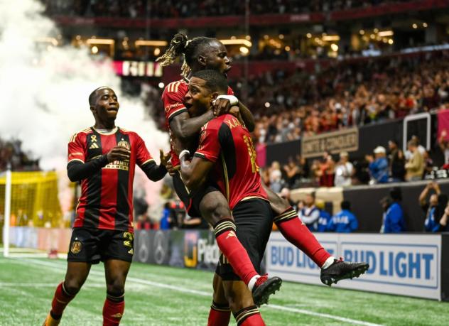 Atlanta United celebrates win