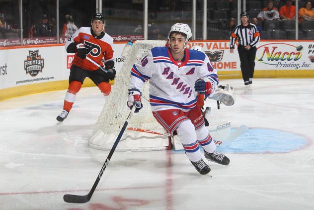 Lehigh Valley Phantoms battle the New York Rangers
