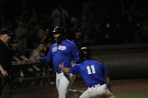 Evansville Otters on game night