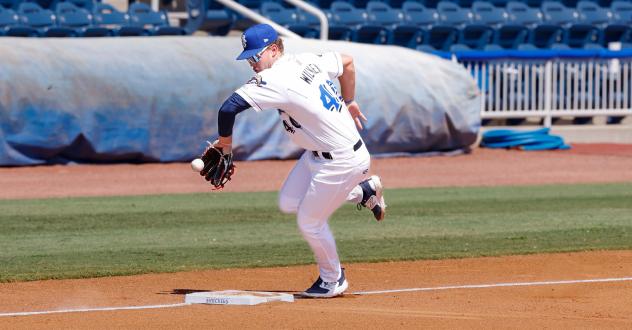Brock Wilken of the Biloxi Shuckers