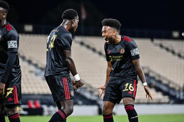 Atlanta United 2's Kofi Twumasi and Chris Gloster on game night