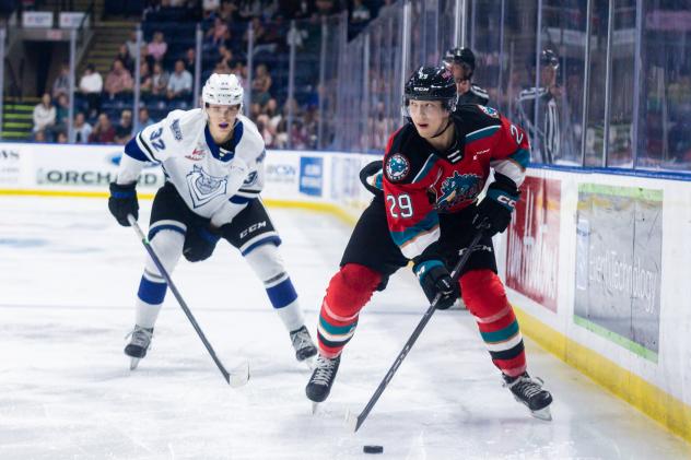 Kelowna Rockets forward Hiroki Gojsic