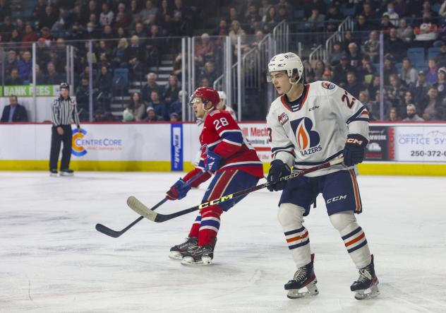 Kamloops Blazers forward Dylan Sydor