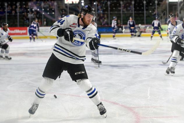 Wenatchee Wild defenseman Graham Sward