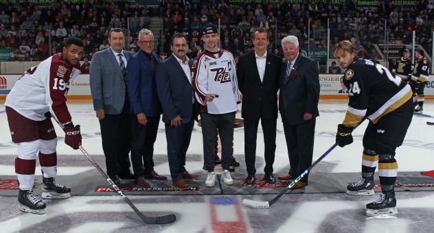 Peterborough Petes' Captain Shawn Spearing and Board of Directors