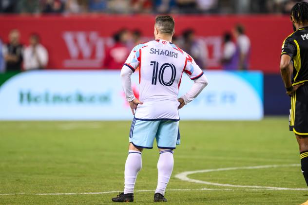 Chicago Fire FC midfielder Xherdan Shaqiri