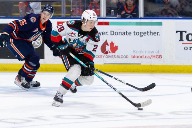 Kelowna Rockets forward Andrew Cristall