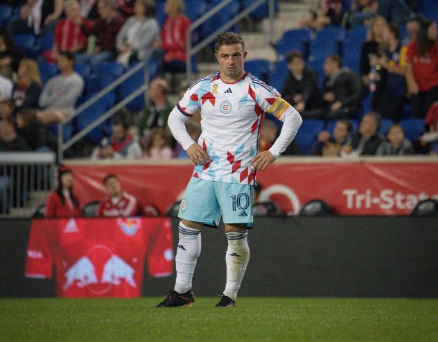 Chicago Fire FC's Xherdan Shaqiri on game night