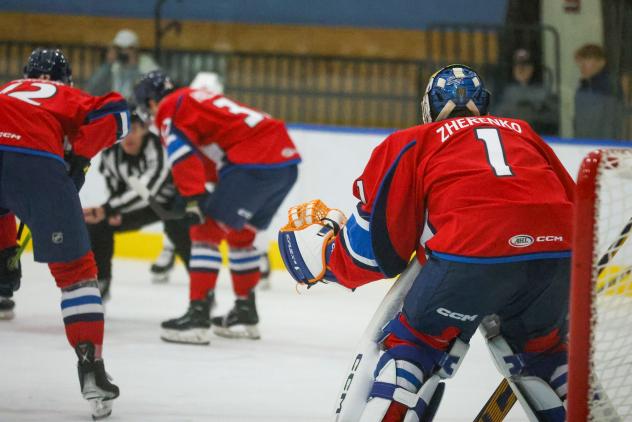 Springfield Thunderbirds' Vadim Zherenko on game night