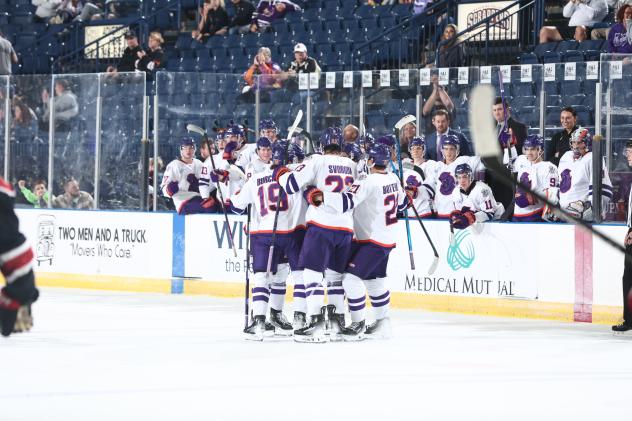 Youngstown Phantoms celebrate win