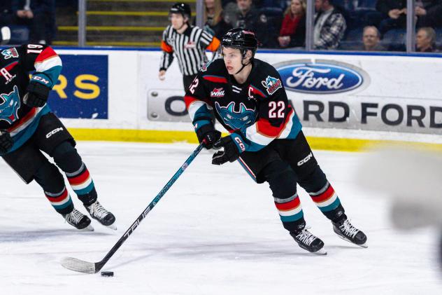 Kelowna Rockets' captain Gabriel Szturc