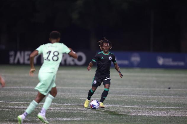 Tacoma Defiance's Frank Daroma in action