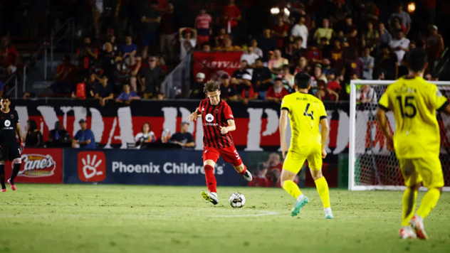 Phoenix Rising FC in action