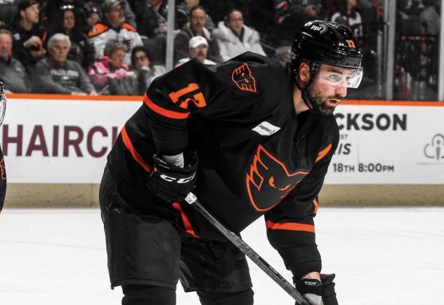 Lehigh Valley Phantoms captain Garrett Wilson