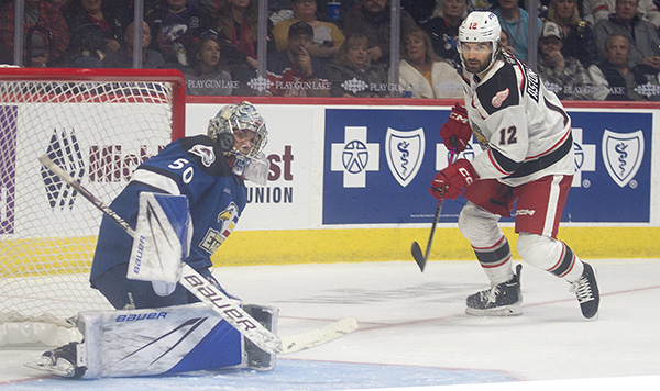 Grand Rapids Griffins left wing Zach Aston-Reese