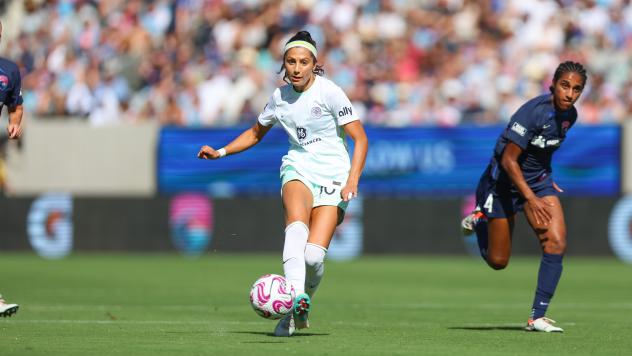 Racing Louisville forward Nadia Nadim