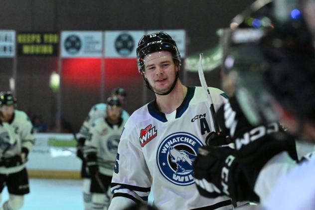 Wenatchee Wild's Briley Wood on game night