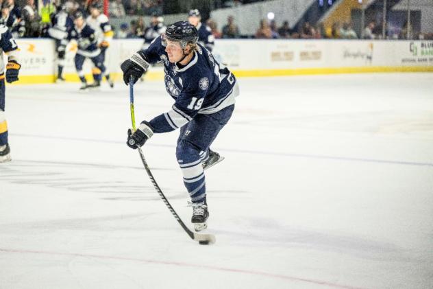 Worcester Railers' Blade Jenkins in action