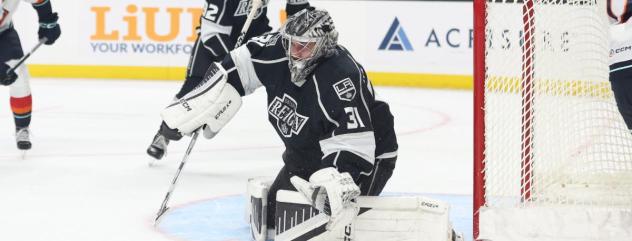 Ontario Reign's David Rittich on game night