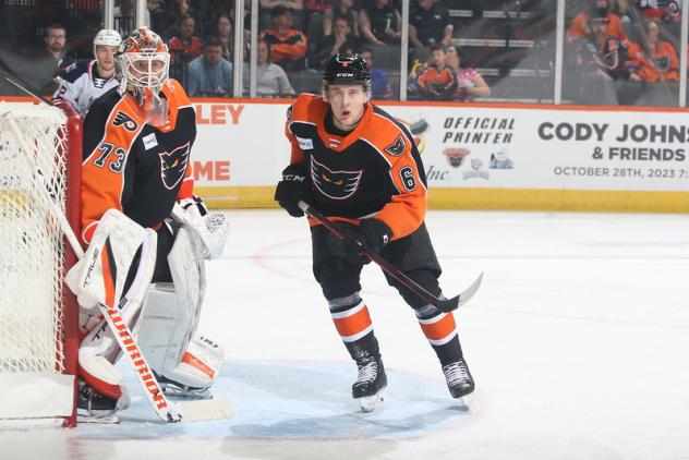 Lehigh Valley Phantoms defenseman Emil Andrae