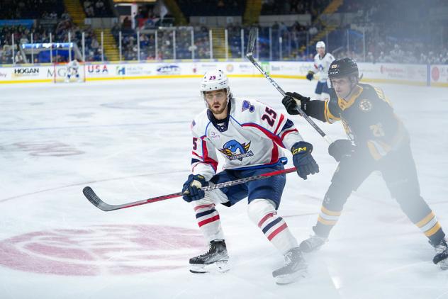 Springfield Thunderbirds defenseman Dylan Coghlan