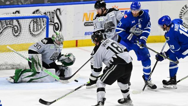 Wichita Thunder battle the Idaho Steelheads