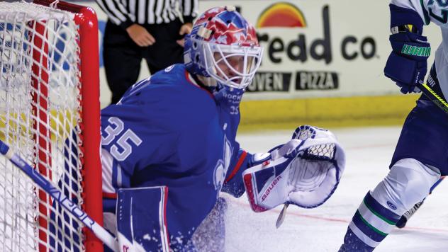 Trois-Rivières Lions goaltender Joe Vrbetic