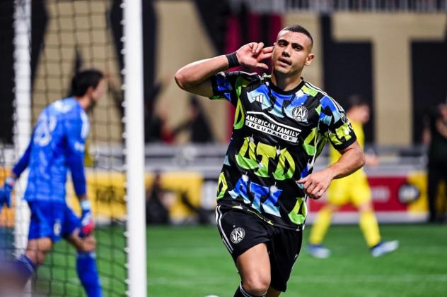 Atlanta United's Giorgos Giakoumakis