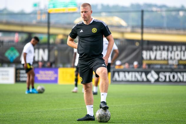 Pittsburgh Riverhounds SC Sporting Director Dan Visser