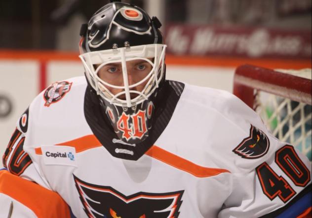 Lehigh Valley Phantoms goaltender Cal Petersen