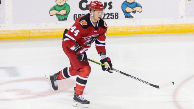 Rapid City Rush defenseman Tyson Helgesen