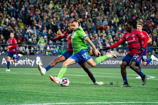 Sounders FC forward Jordan Morris