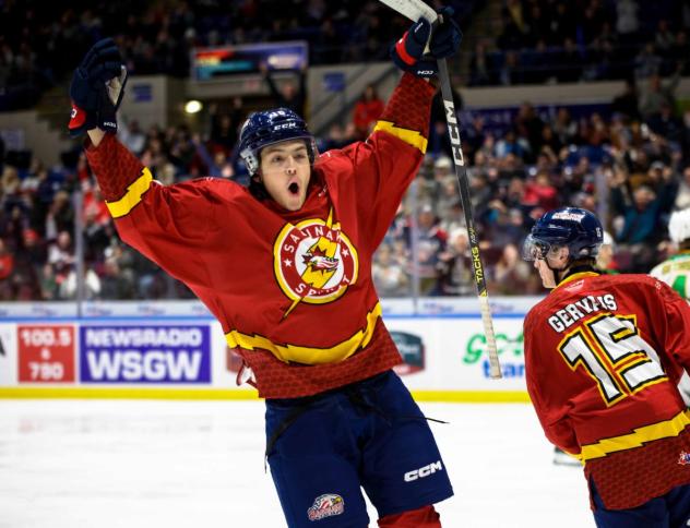 Saginaw Spirit's Alex Christopoulos on game night