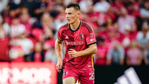 St. Louis CITY SC defender Kyle Hiebert