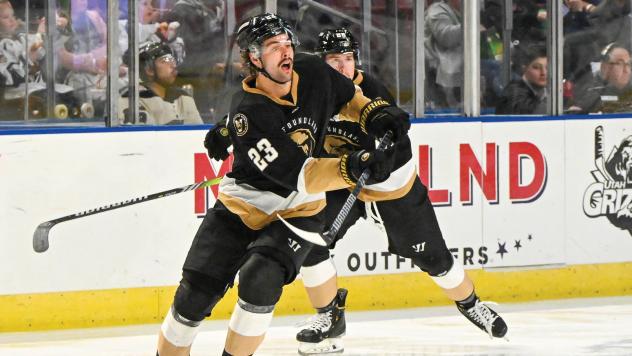 Isaac Johnson of the Newfoundland Growlers