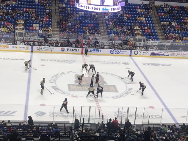 Fayetteville Marksmen battle the Huntsville Havoc