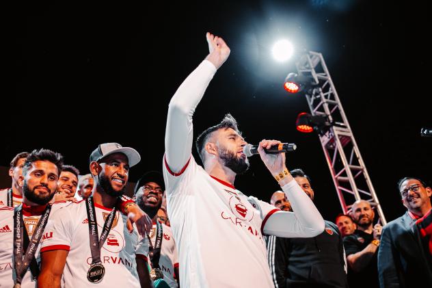 Phoenix Rising FC forward Dariusz Formella
