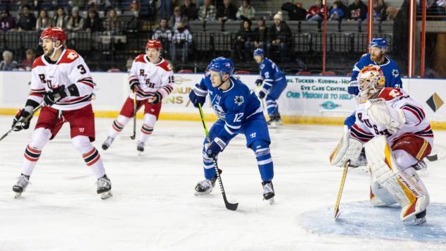 Wichita Thunder's Peter Bates on the ice