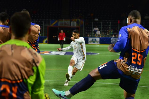 San Diego Sockers' Charlie Gonzalez on game night